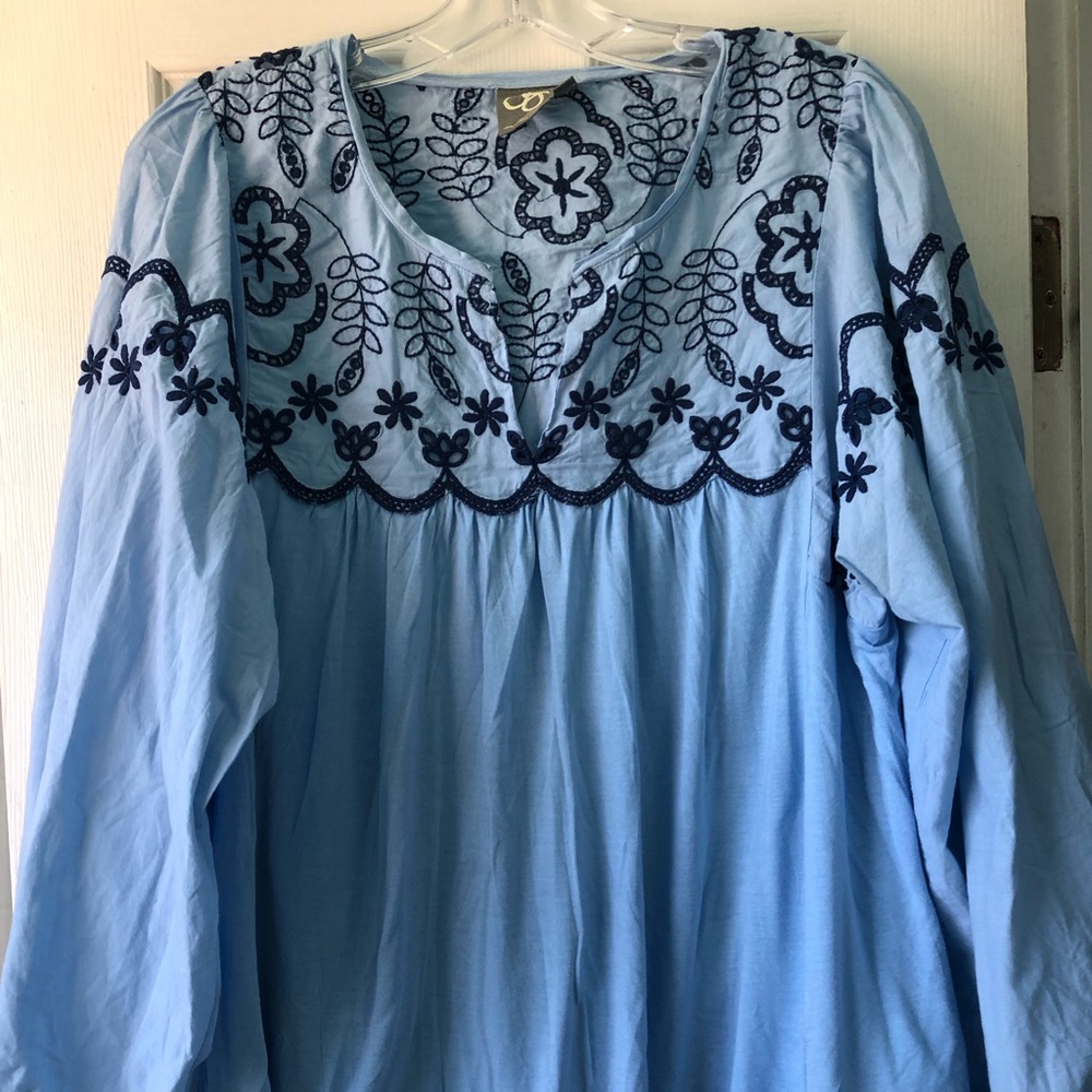 Anthropologie long sleeve shirt